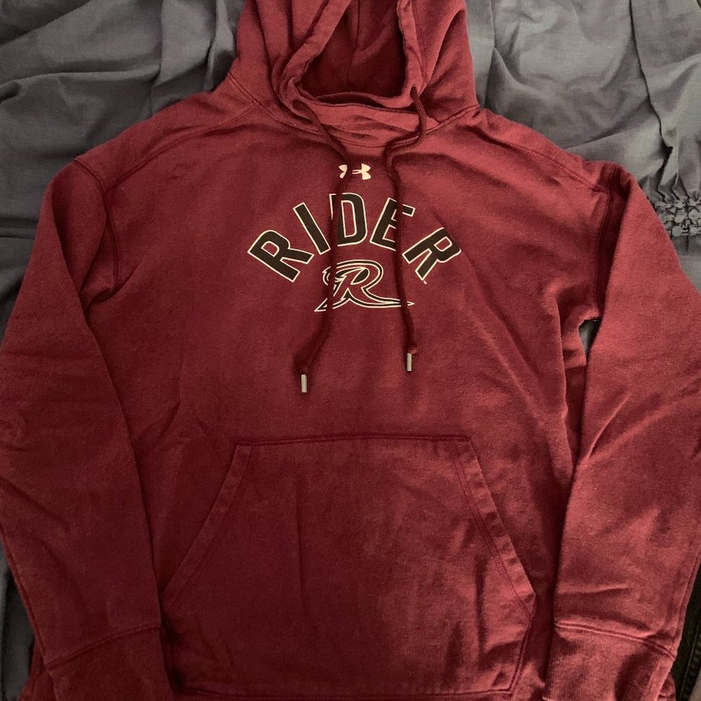 Under Armour- Rider University Hooded Sweatshirt (small)
